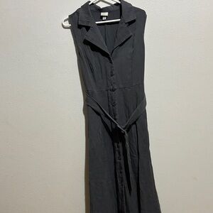 a new day Dark Gray Sleeveless Maxi Dress
